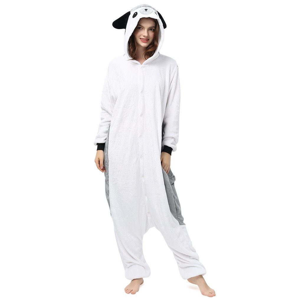 Katara Partyanzug Waldtiere Jumpsuit Kostüm Onesie Overall Erwachsene S
